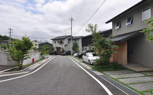 あさひの森の街並み